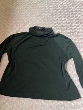 Banana Republic Black turtle Neck Long Sleeve Top